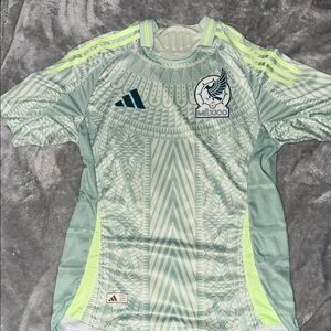Adidas Mexico Soccer Jersey - Light Green